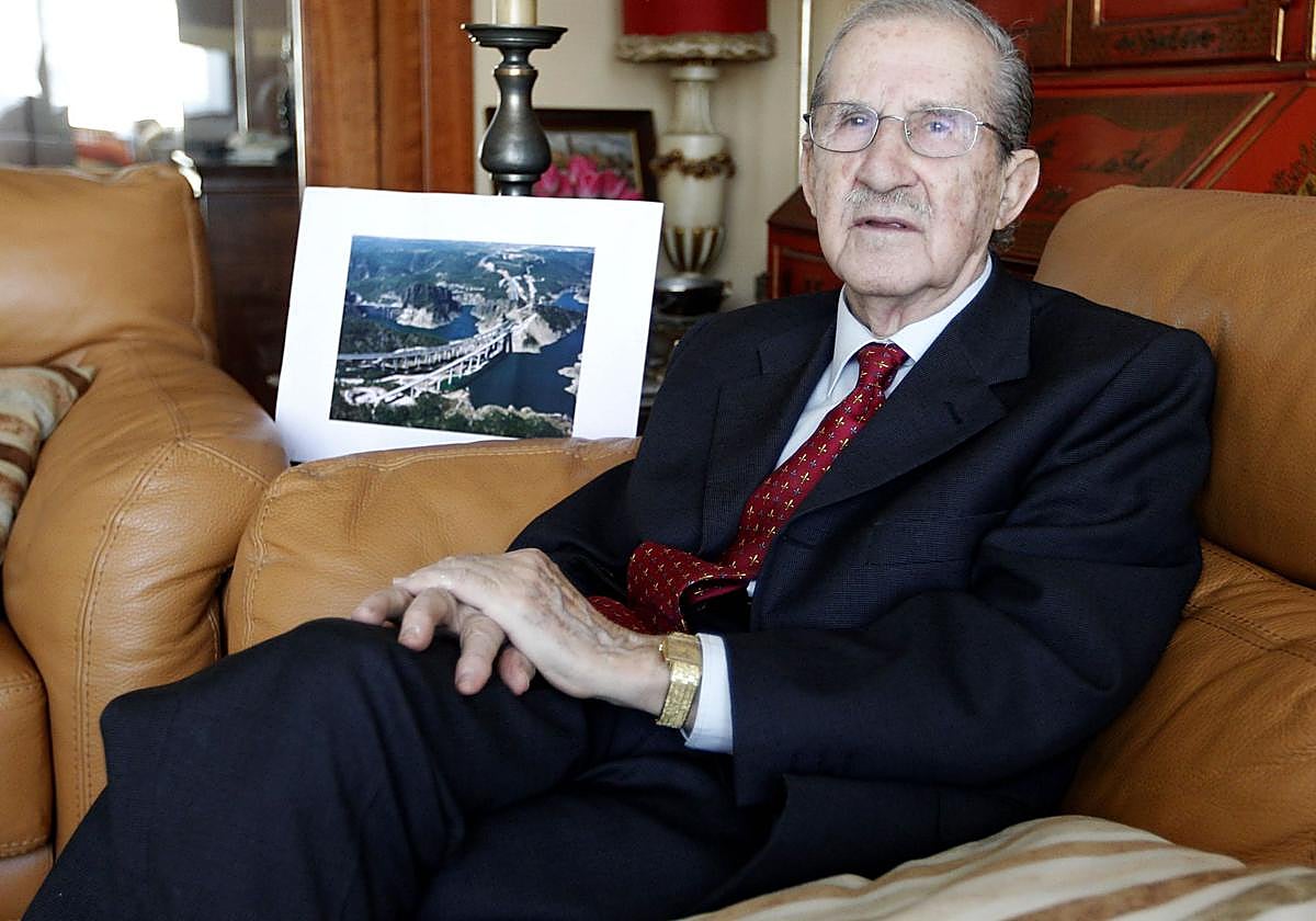 El ingeniero segoviano Claudio Gómez Perretta, cuya figura ha sido reconocida por la ciudad de Valencia.