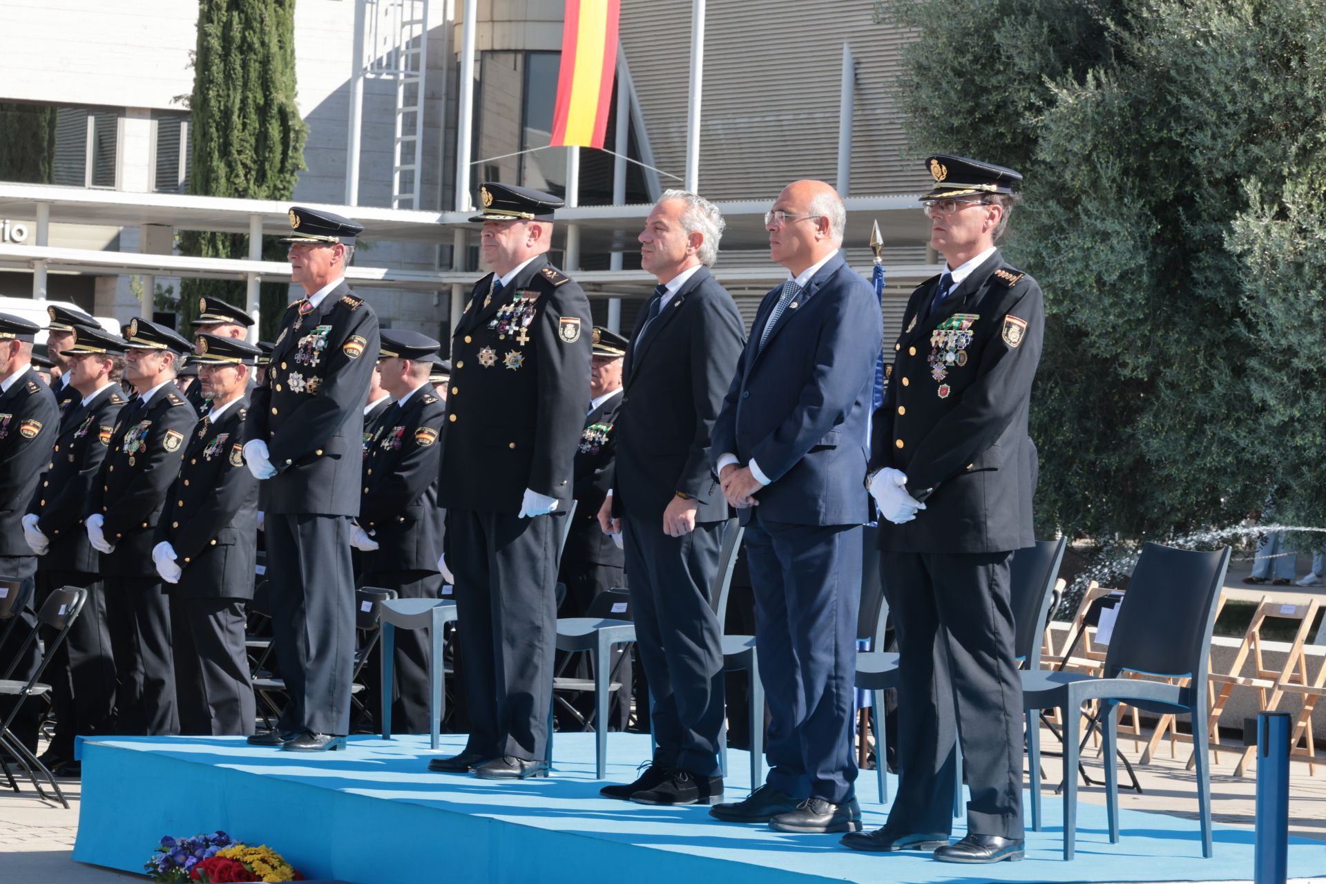 Las imágenes del acto de homenaje en el día de la Policía Nacional de Castilla y León