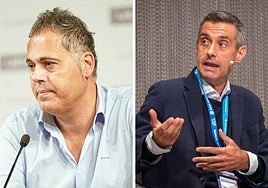 Saúl Hernández y Paco González.