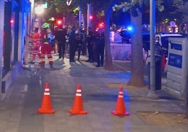 Intervención policial en Casado del Alisal