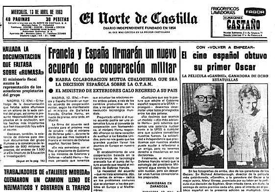 El primer Oscar del cine español