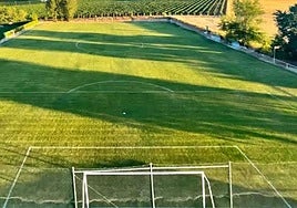 Campo de fútbol del Club Deportivo La Seca.
