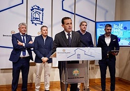 Presentación de 'Tejemaneje Fest' este martes en el Palacio de Pimentel.