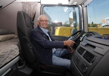 José Manuel aparca su camión después de 50 años y millones de kilómetros por España