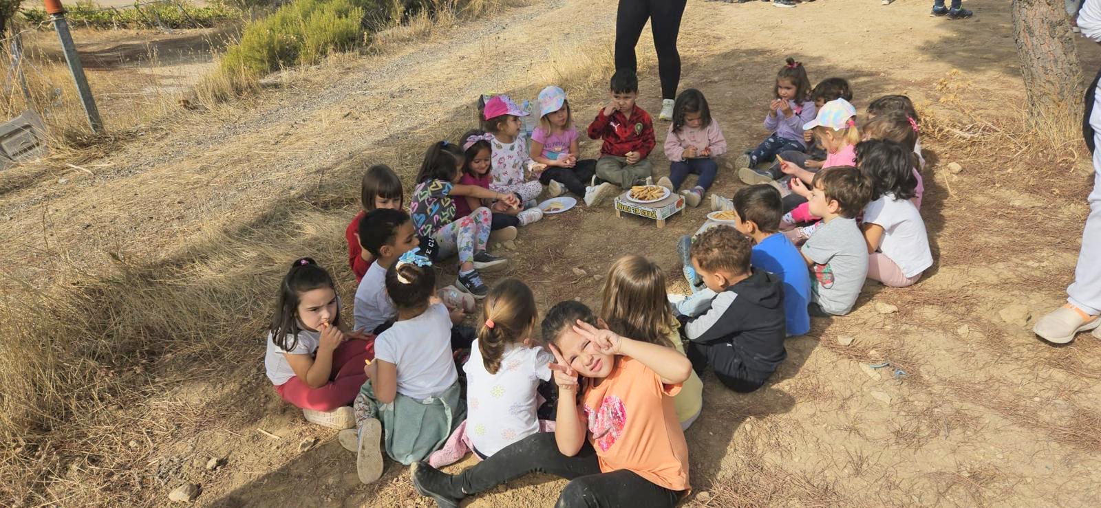 Alumnos de Baltanás celebran la Fiesta de la Vendimia