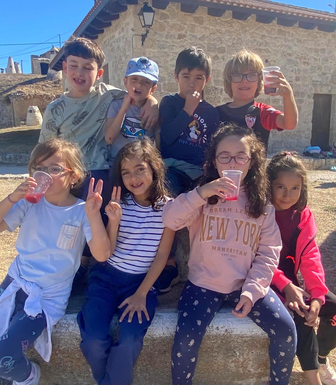 Alumnos de Baltanás celebran la Fiesta de la Vendimia