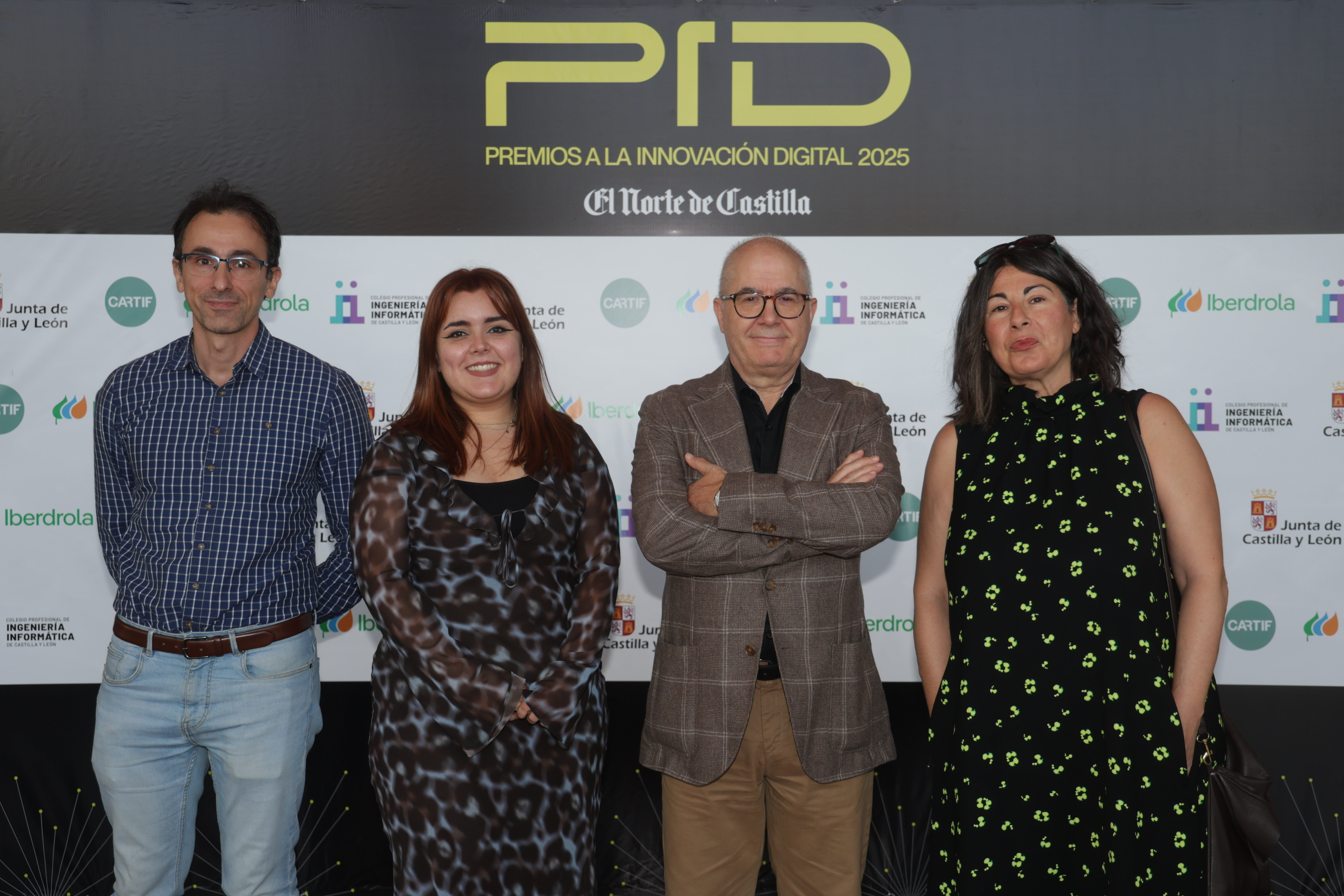 David Solís, Marta Pérez, Luis Ángel Rodríguez y Silvia González, de Litia Legal.