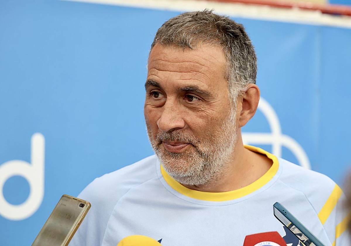 David Pisonero, técnico del Recoletas Atlético.