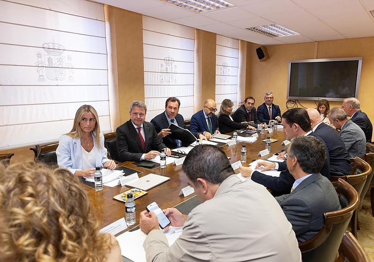 Reunión del consejo de la sociedad Valladolid Alta Velocidad esta semana.