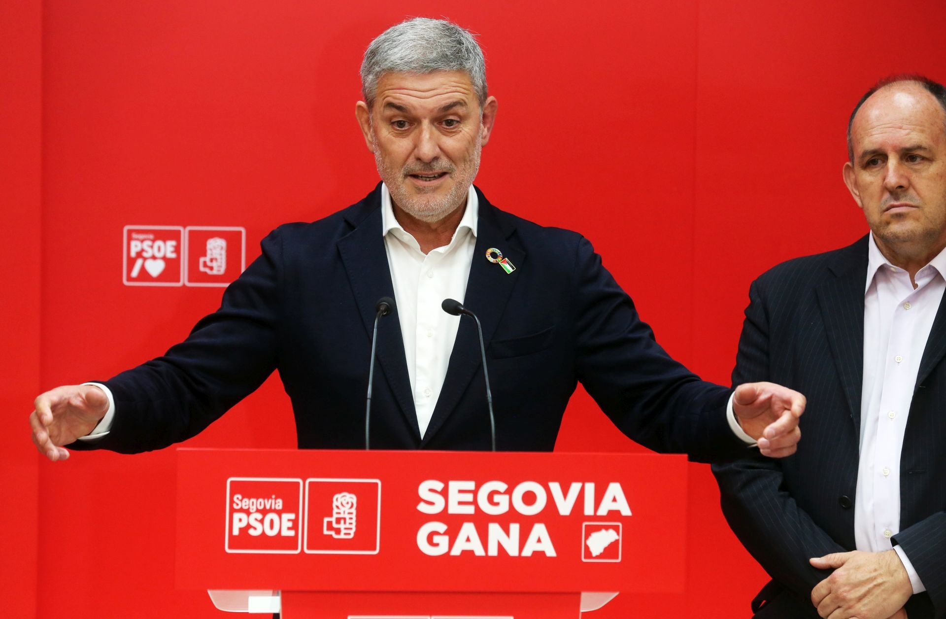 La comparecencia de José Luis Vázquez, en imágenes