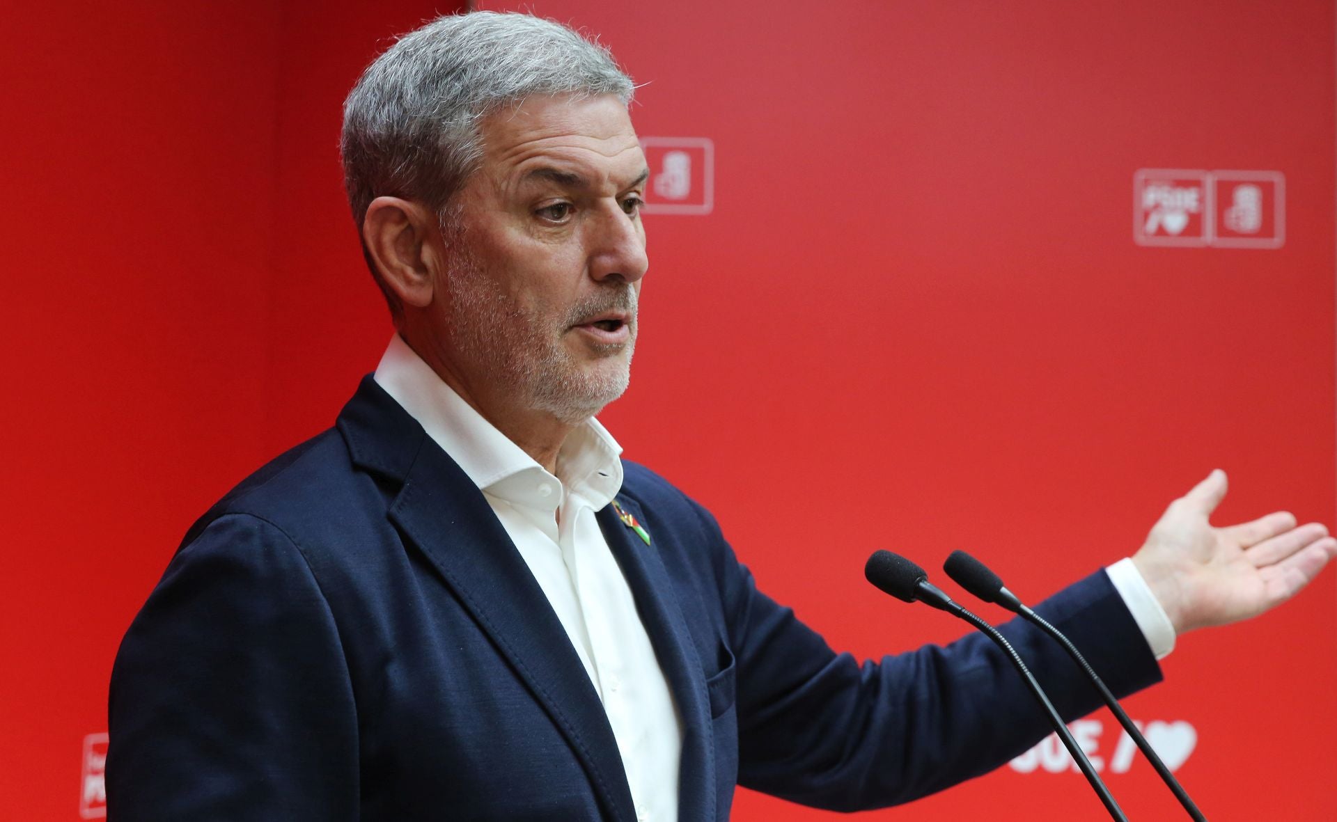 La comparecencia de José Luis Vázquez, en imágenes