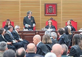 Acto de apertura del año judicial en Castilla y León.
