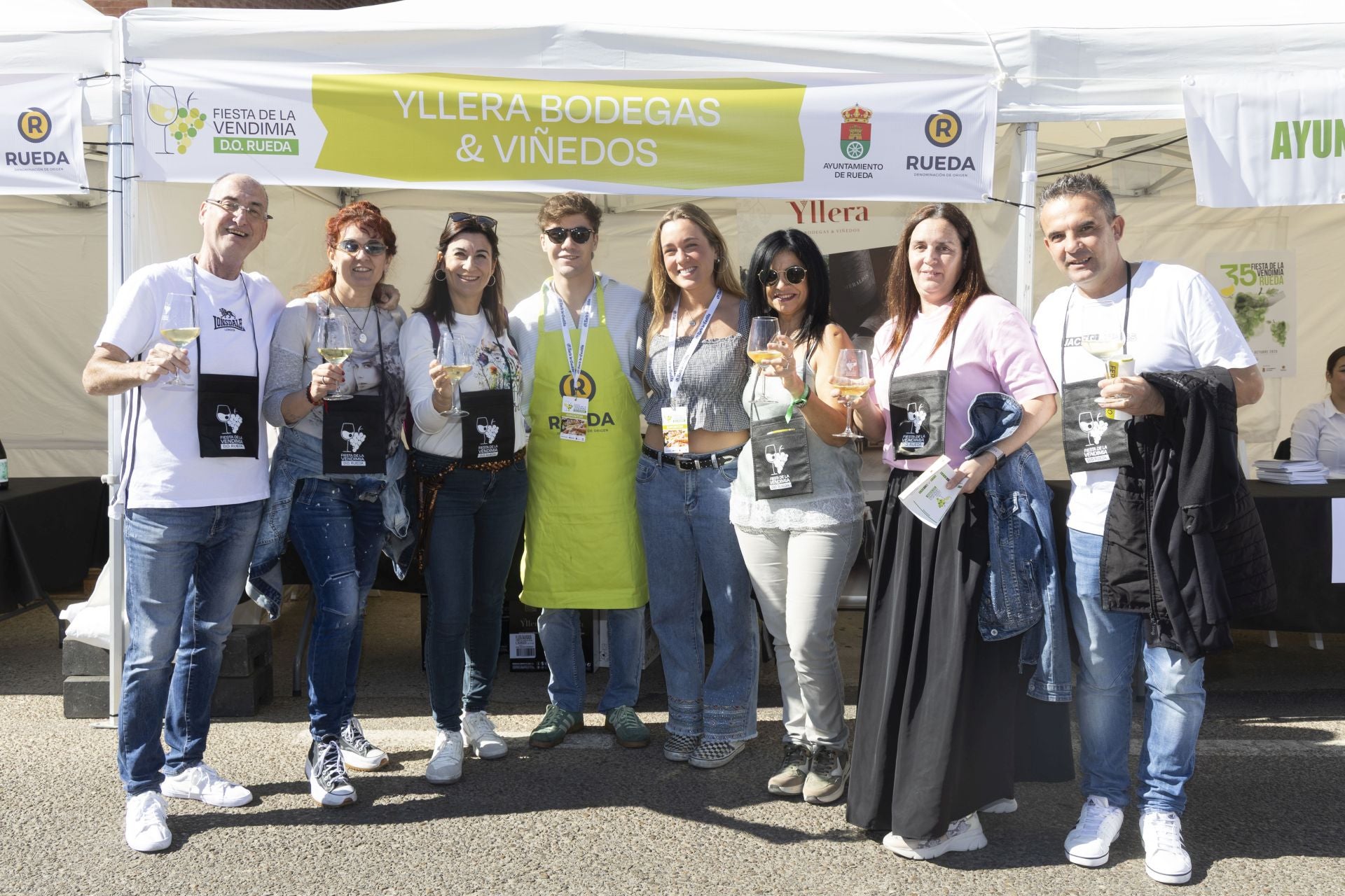 El buen ambiente marida con los vinos de la D.O. Rueda