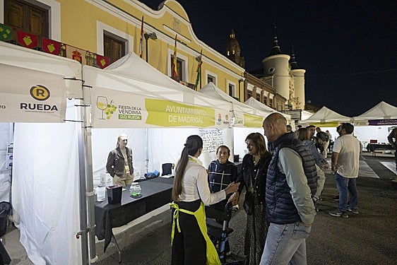 Uno de los estand presentes en la Feria del Vino.