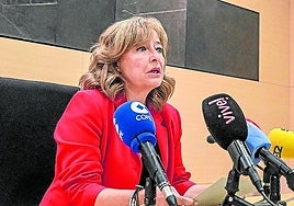 La presidenta del Tribunal Superior de Justicia de Castilla y León (TSJCyL), Ana del Ser.