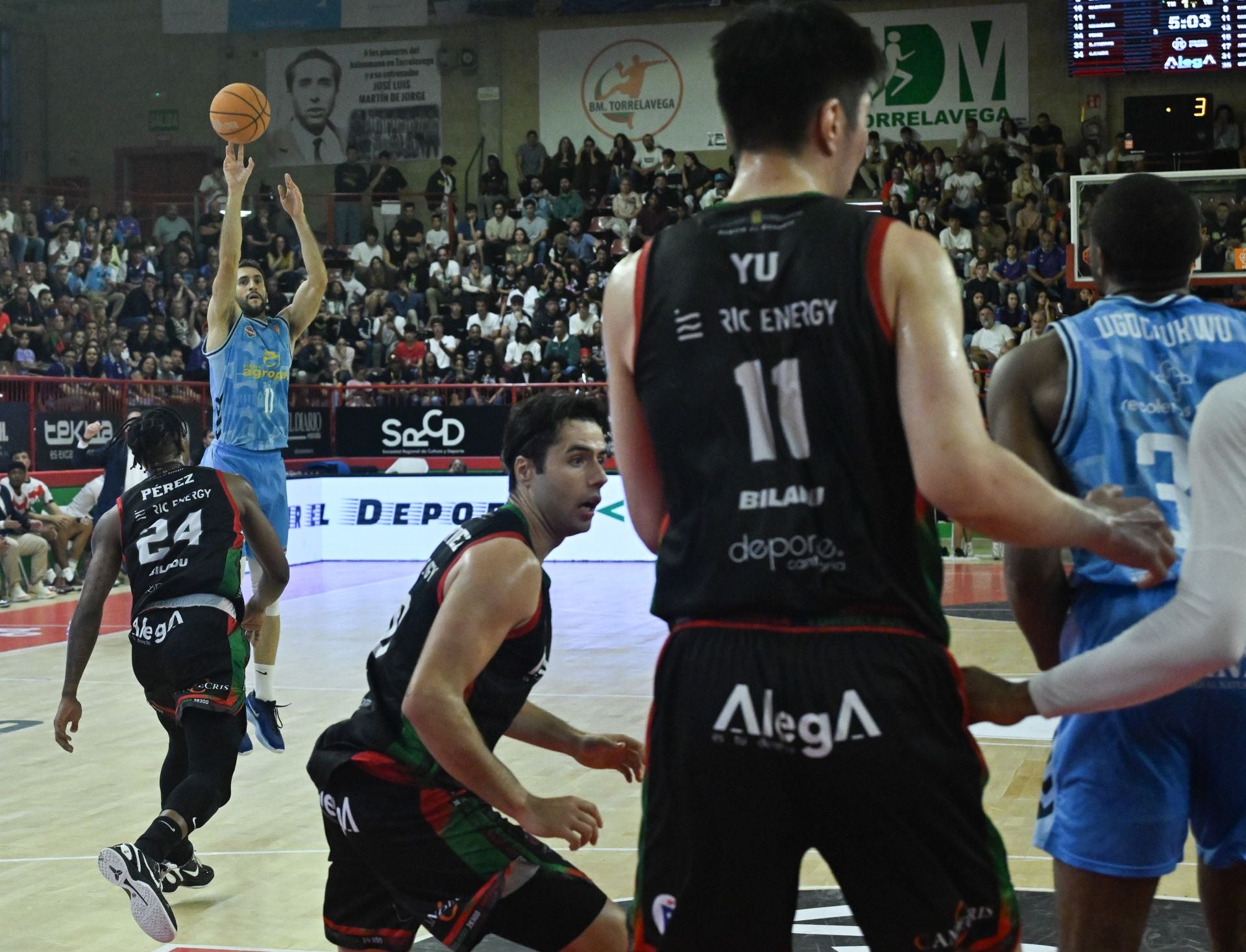 Así ha jugado el Súper Agropal Palencia en Torrelavega