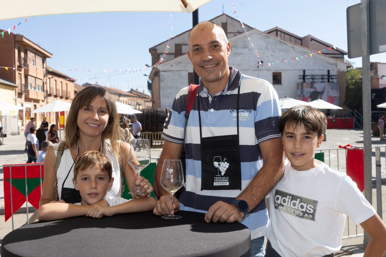 Desde Madrid para conocer Rueda en familia.