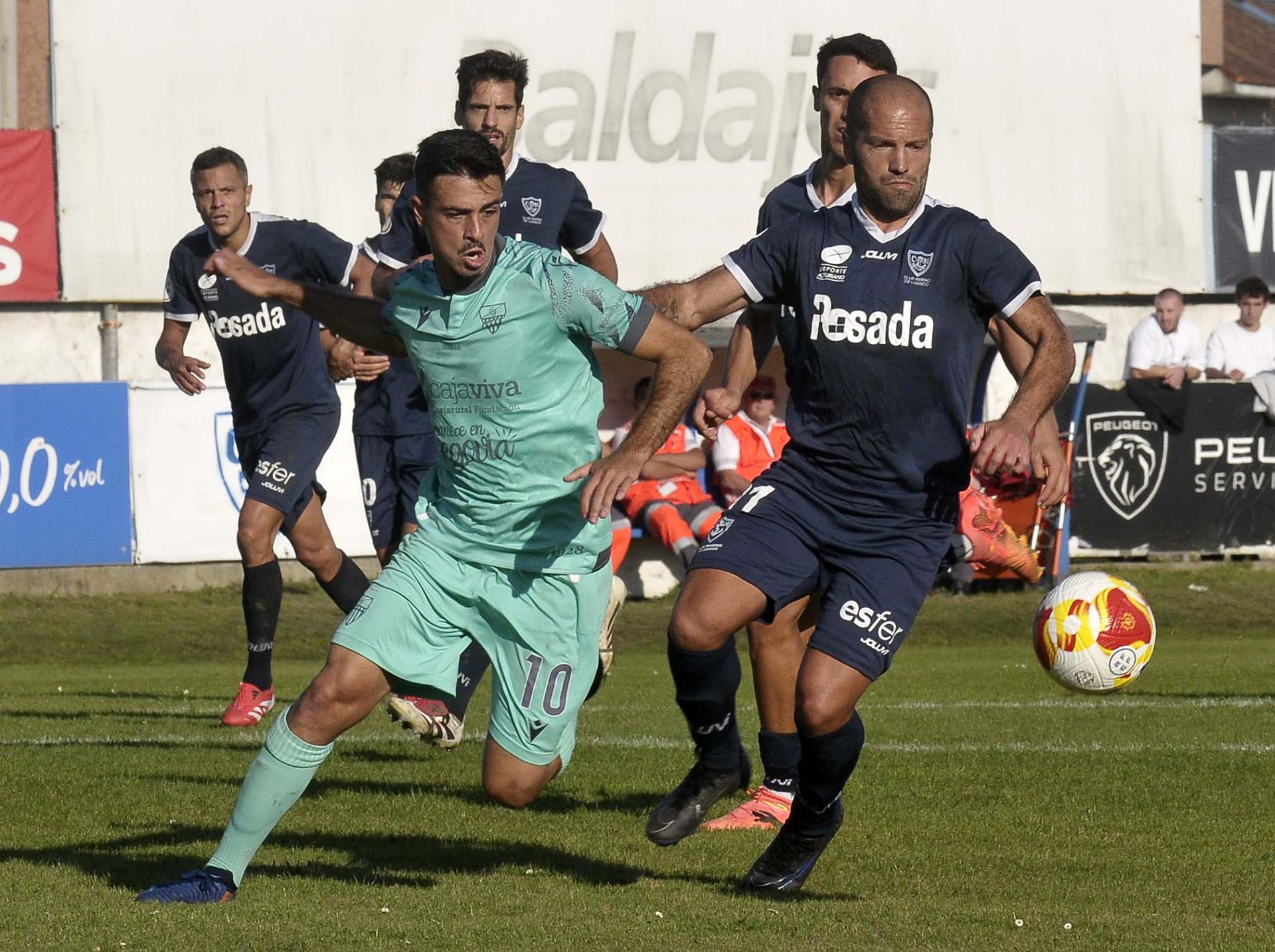 Fotos del partido entre el Marino de Luanco y la Segoviana