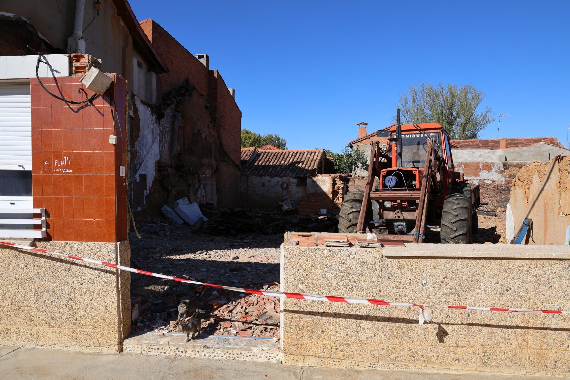Las imágenes de la situación actual en Castrocalbón y Quintana y Congosto tras los incendios