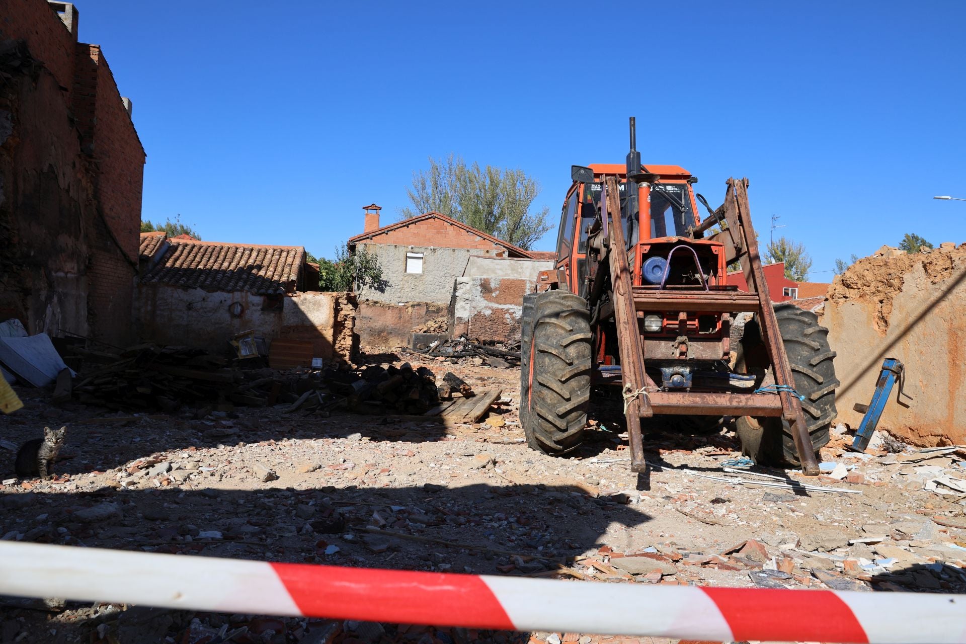 Las imágenes de la situación actual en Castrocalbón y Quintana y Congosto tras los incendios
