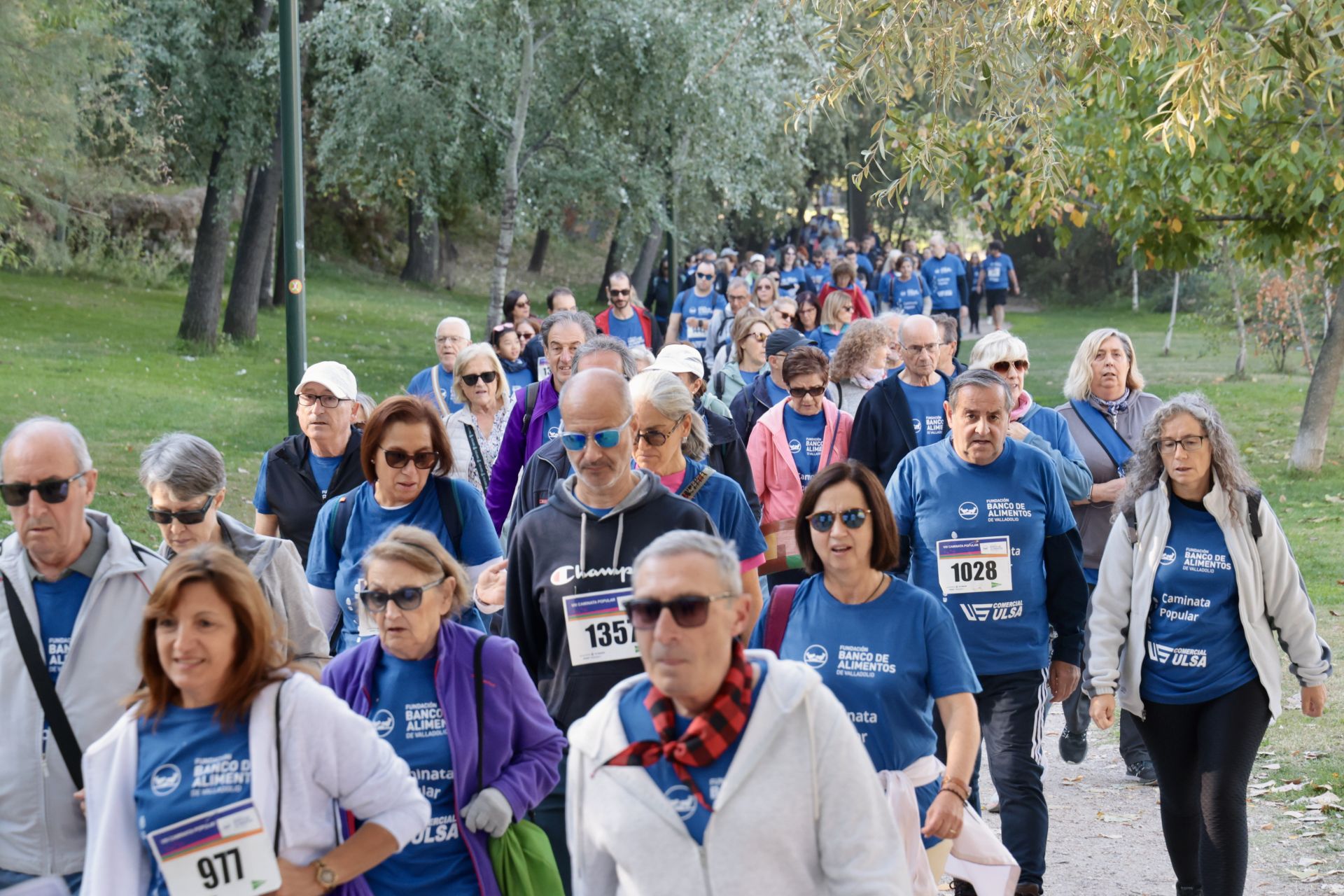 Caminata popular a beneficio del Banco de Alimentos de Valladolid