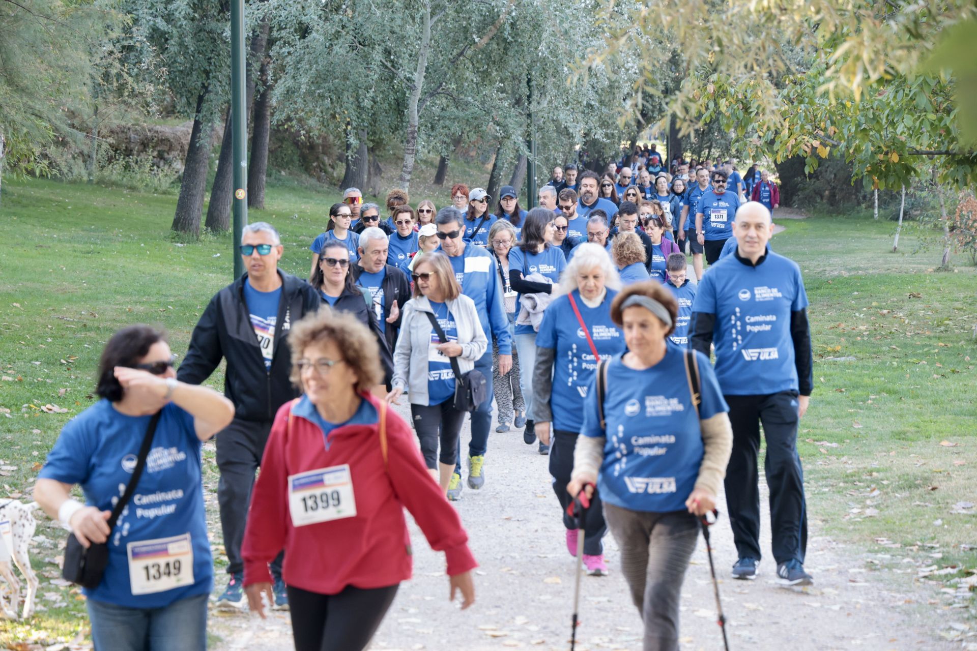 Caminata popular a beneficio del Banco de Alimentos de Valladolid