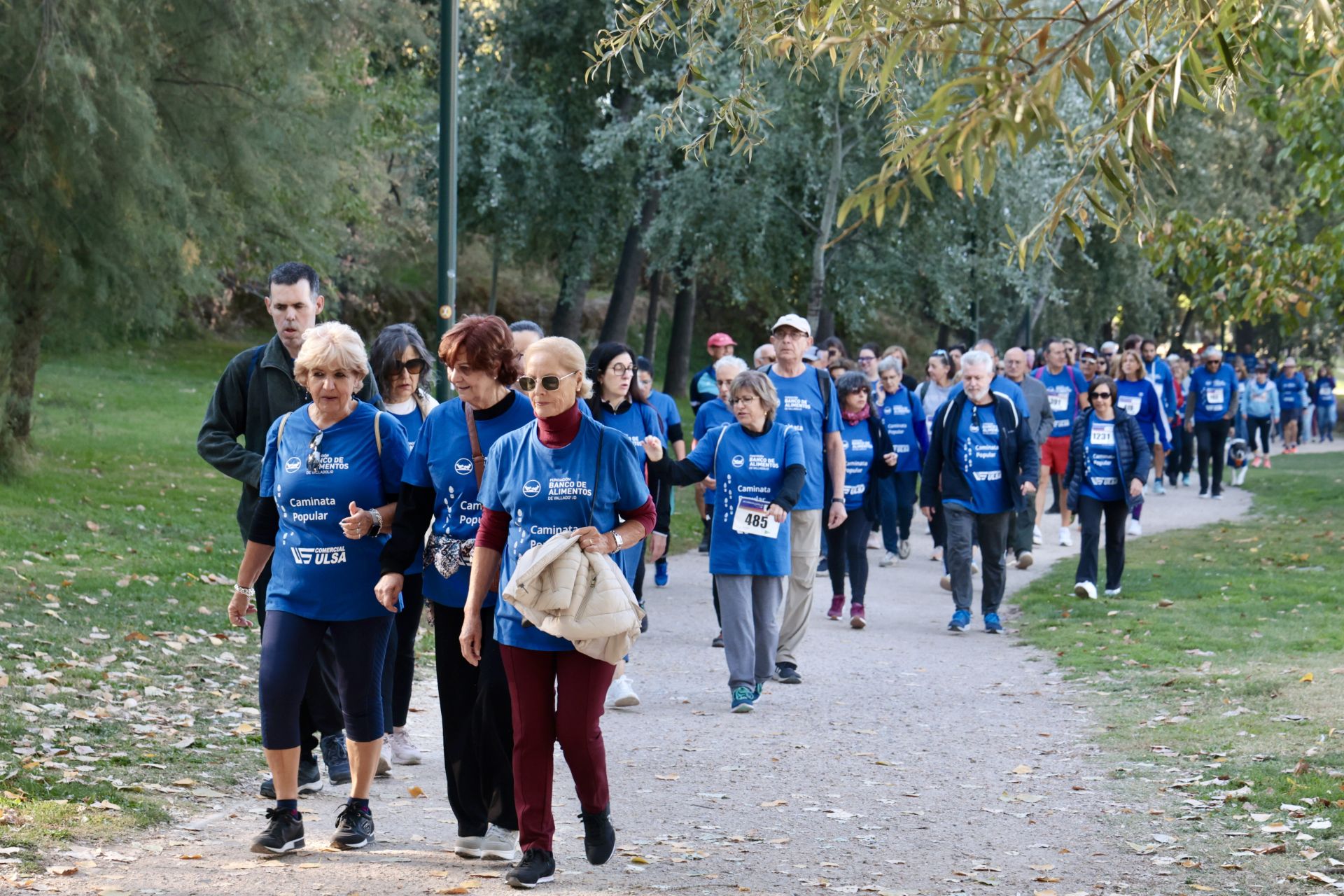 Caminata popular a beneficio del Banco de Alimentos de Valladolid