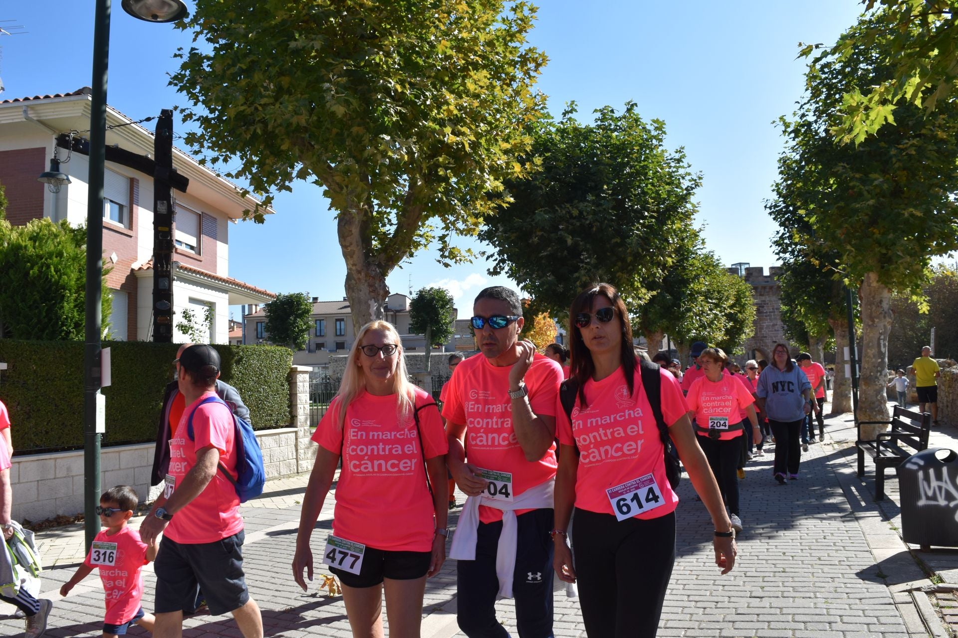 Aguilar de Campoo marcha contra el cáncer