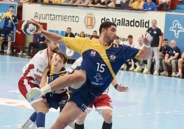 Un momento del partido.