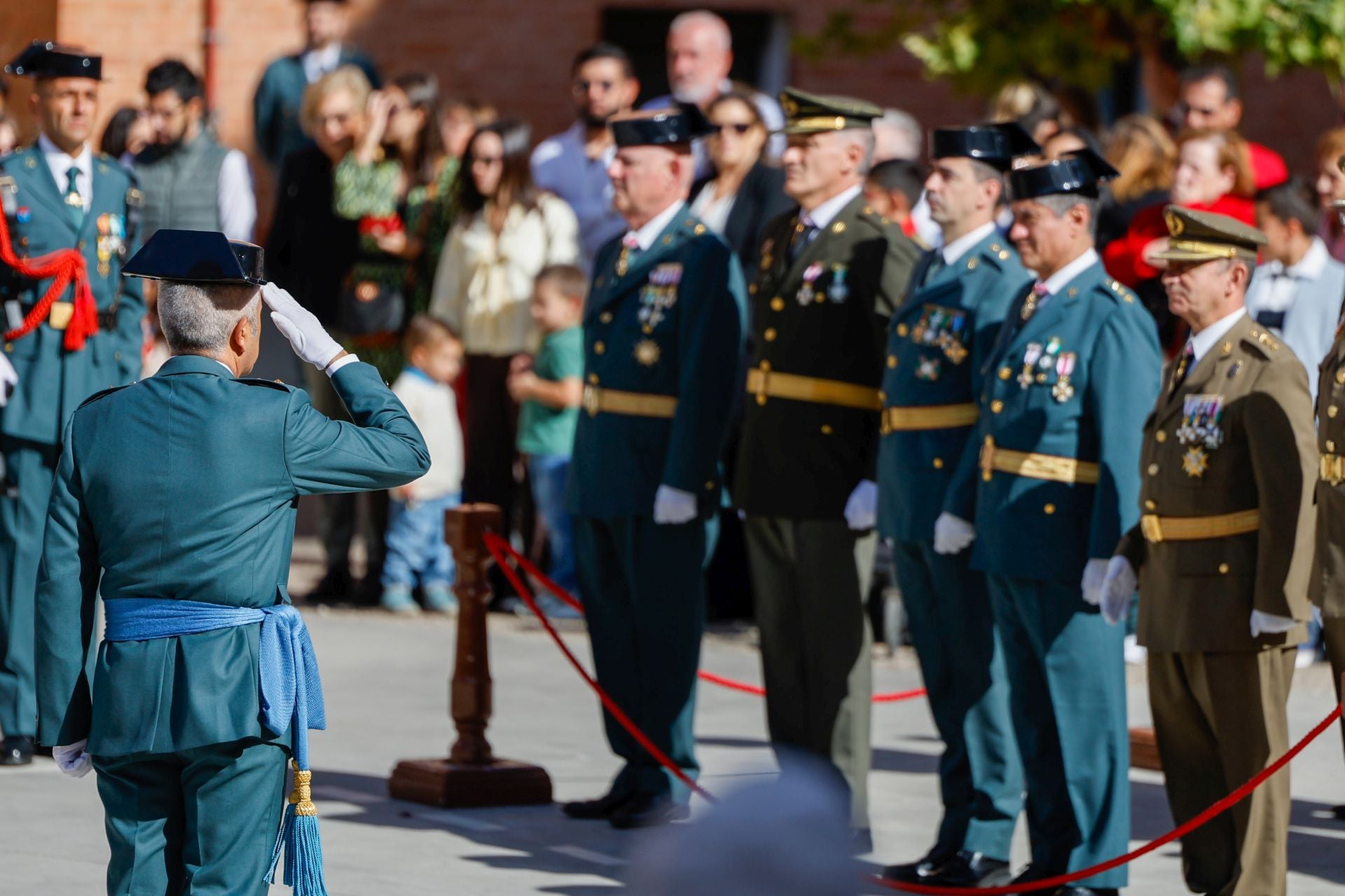 Festividad de la Guardia Civil en Palencia