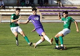 Amado, en un balón dividido.