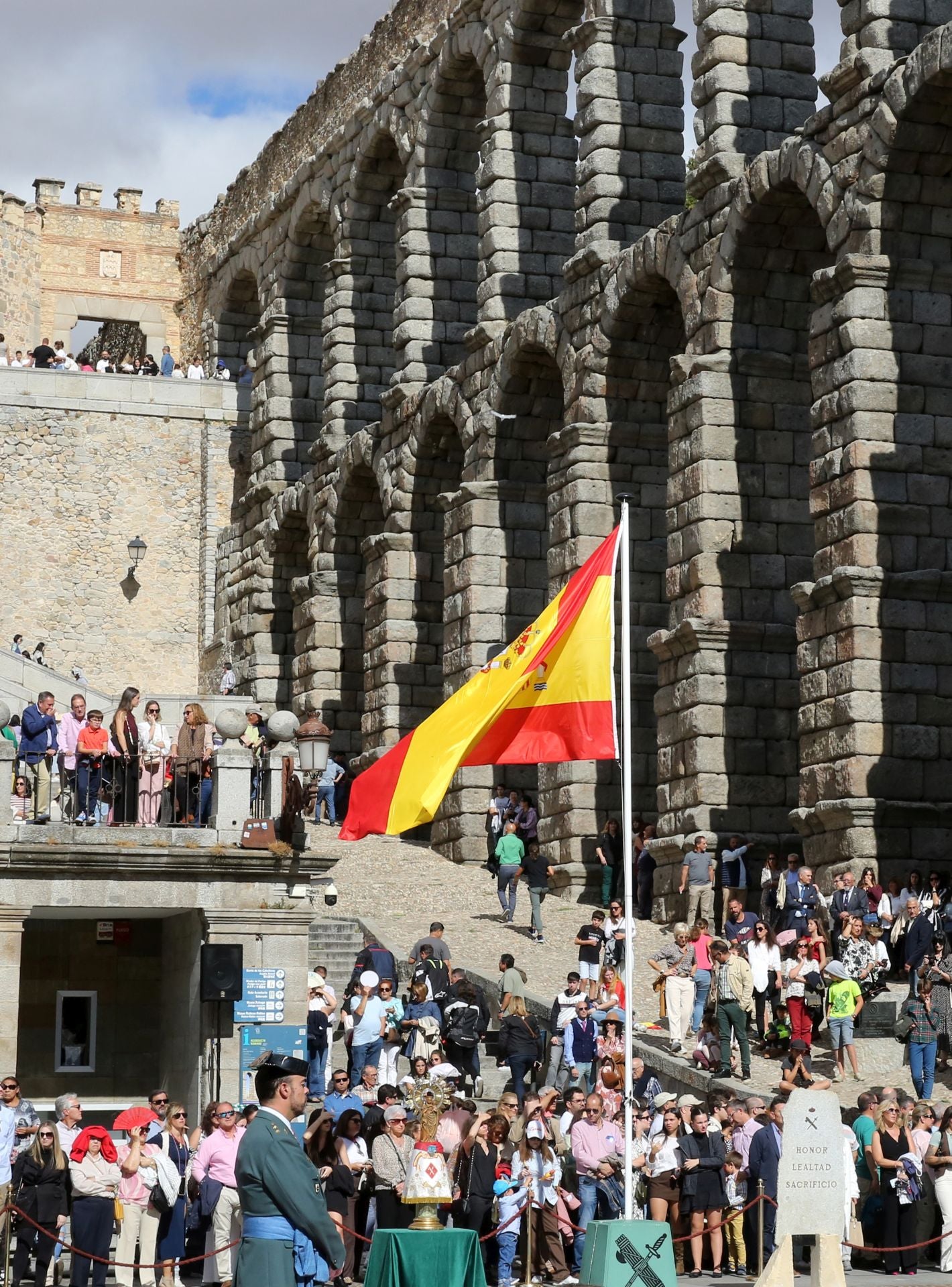El acto de la Guardia Civil, en imágenes