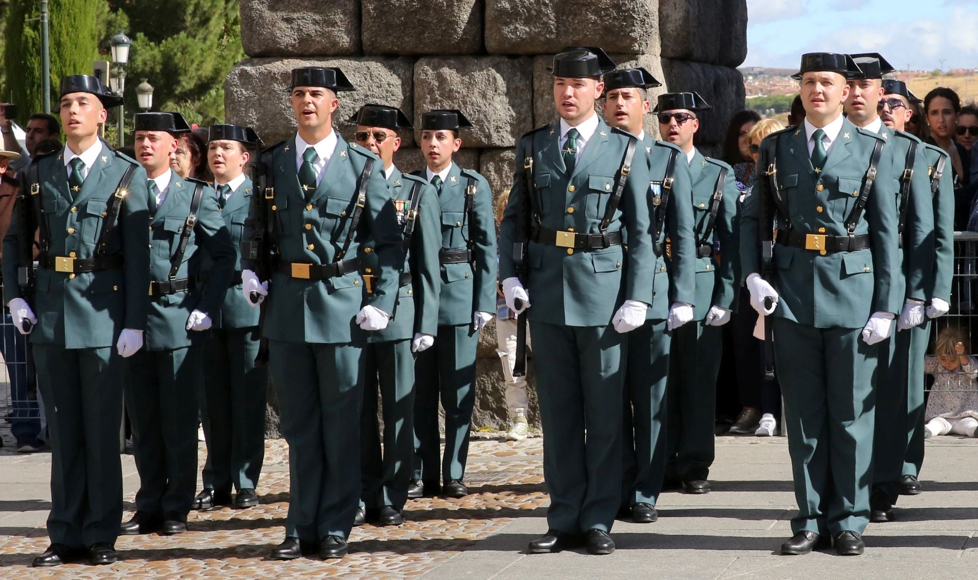 El acto de la Guardia Civil, en imágenes