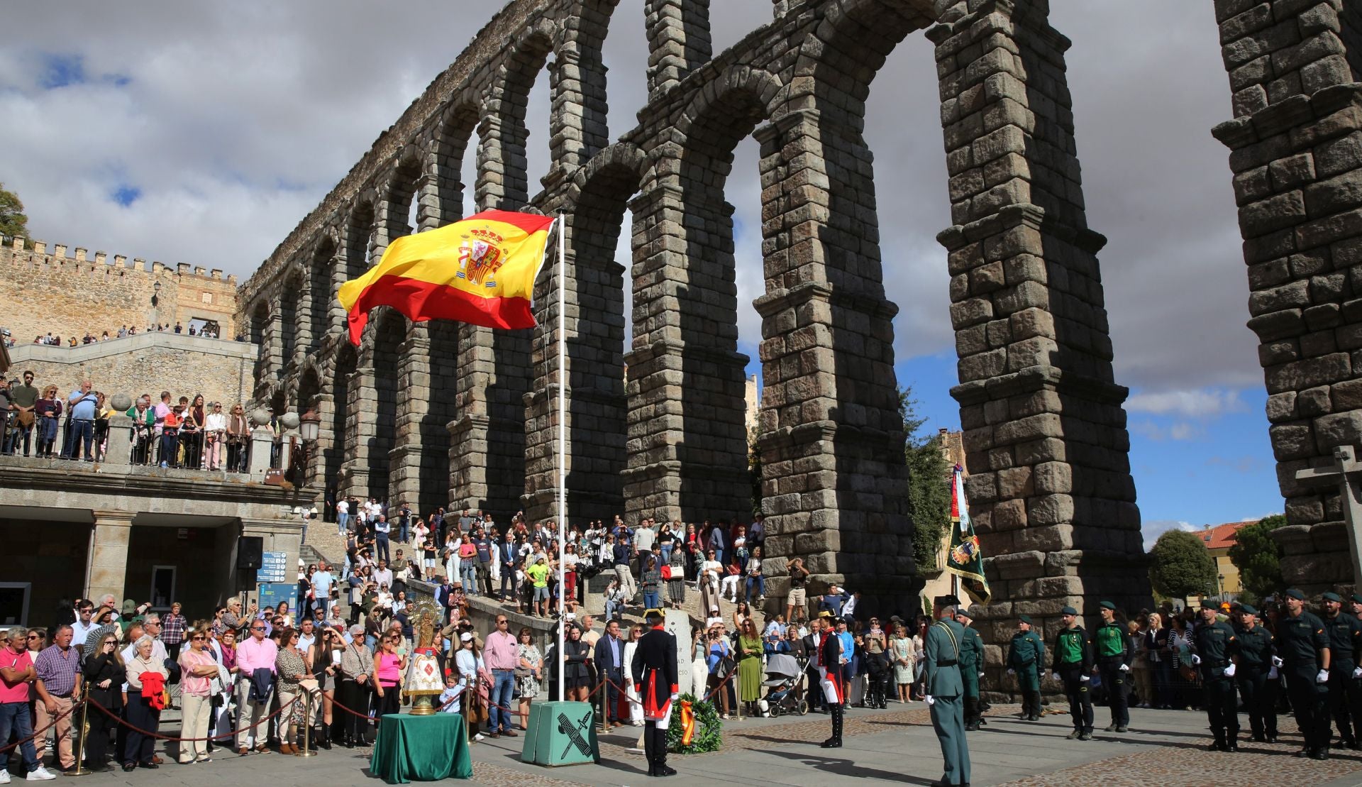 El acto de la Guardia Civil, en imágenes
