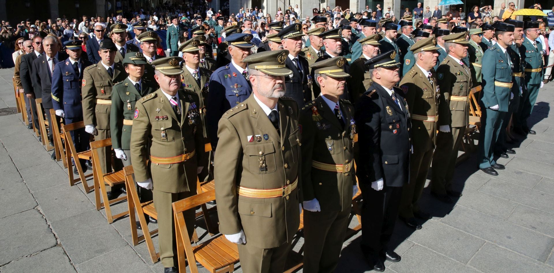 El acto de la Guardia Civil, en imágenes