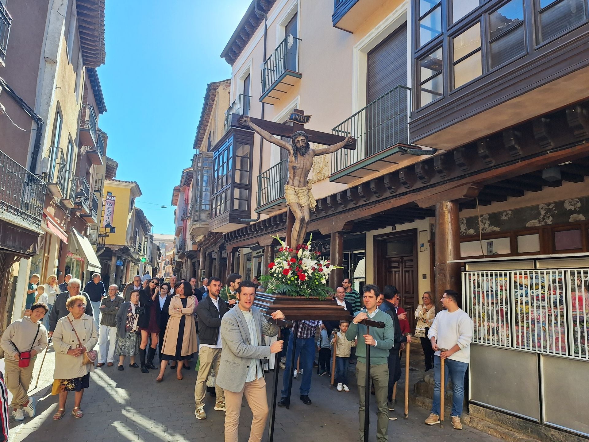 Las imágenes de la procesión de El Cristo de las Puertas en Medina de Rioseco