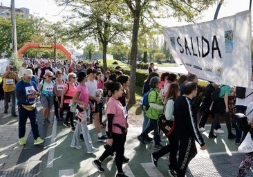 Récord de asistentes con 600 andarines en la marcha por las personas con daño cerebral adquirido