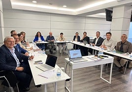 Mesa de trabajo en la que ha participado Cuéllar.