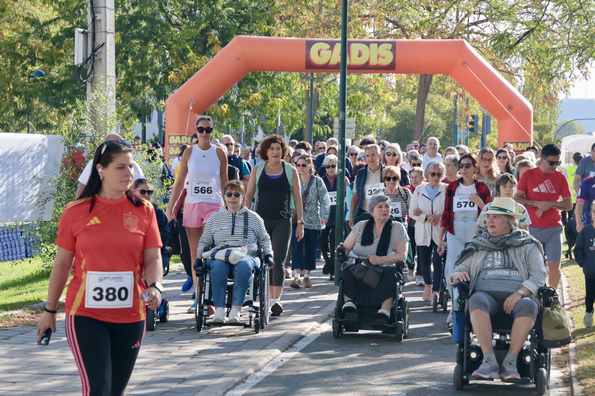 IV Marcha a favor de las personas con daño cerebral adquirido en Valladolid