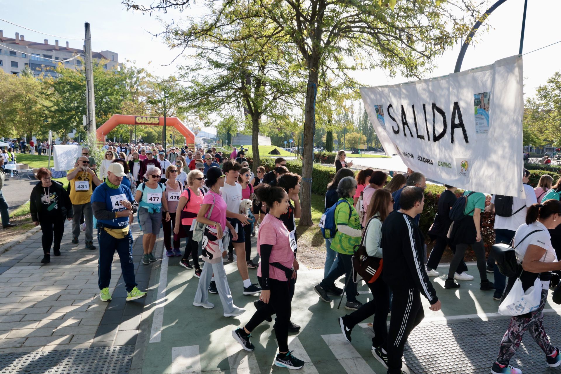 IV Marcha a favor de las personas con daño cerebral adquirido en Valladolid