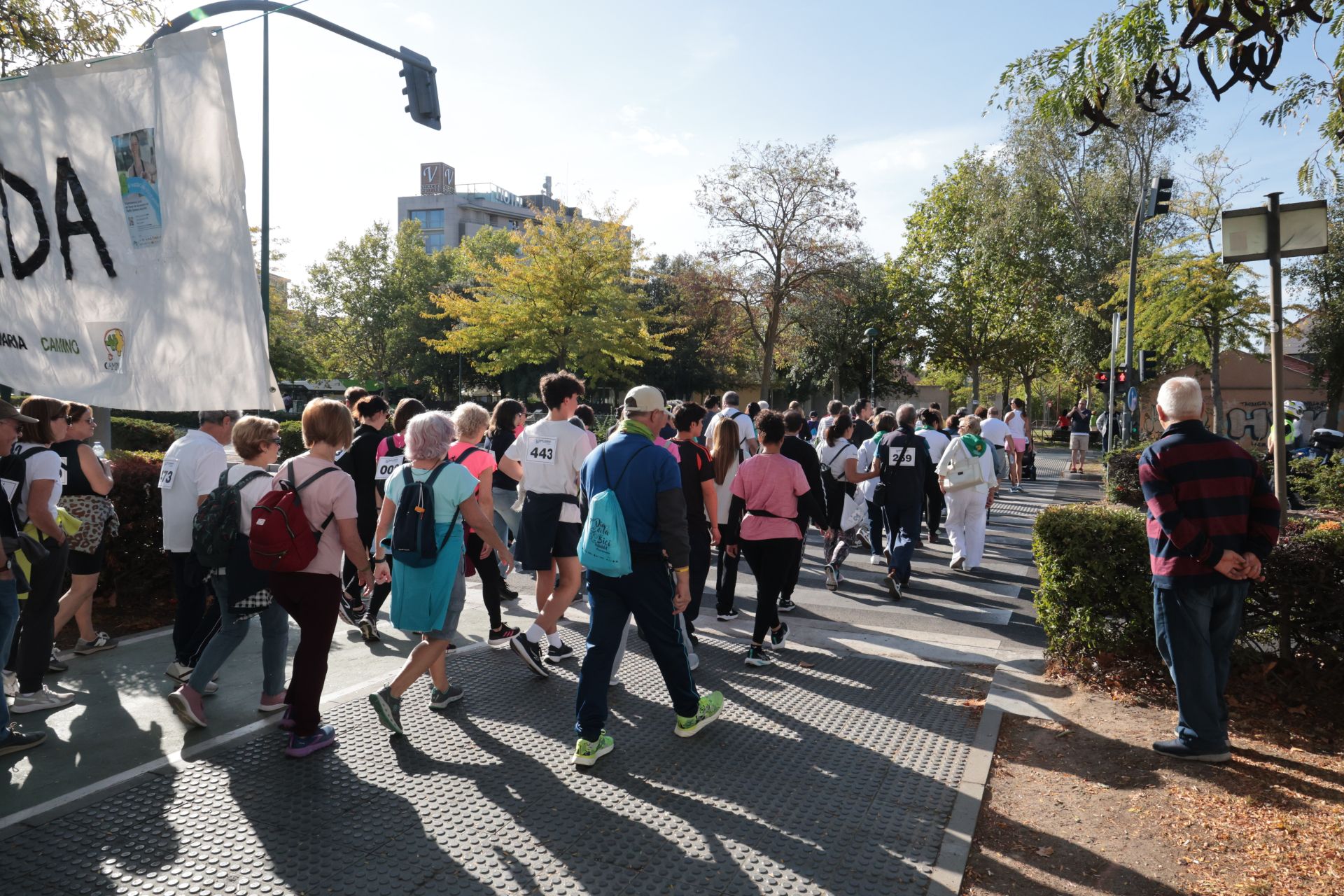 IV Marcha a favor de las personas con daño cerebral adquirido en Valladolid