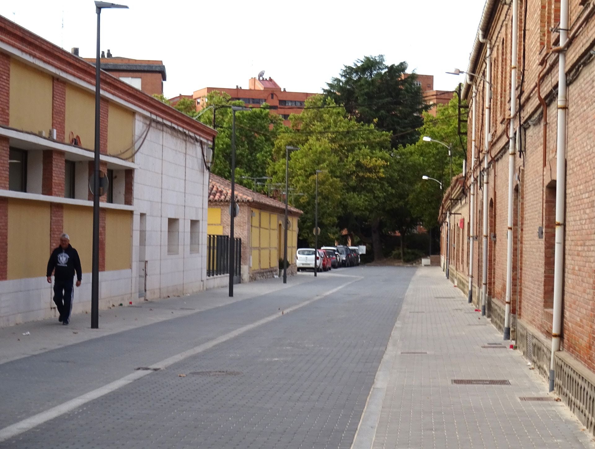 Obras en la calle Canal de Valladolid