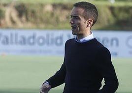 Borja Jiménez, entonces entrenador del Promesas, en los Anexos.