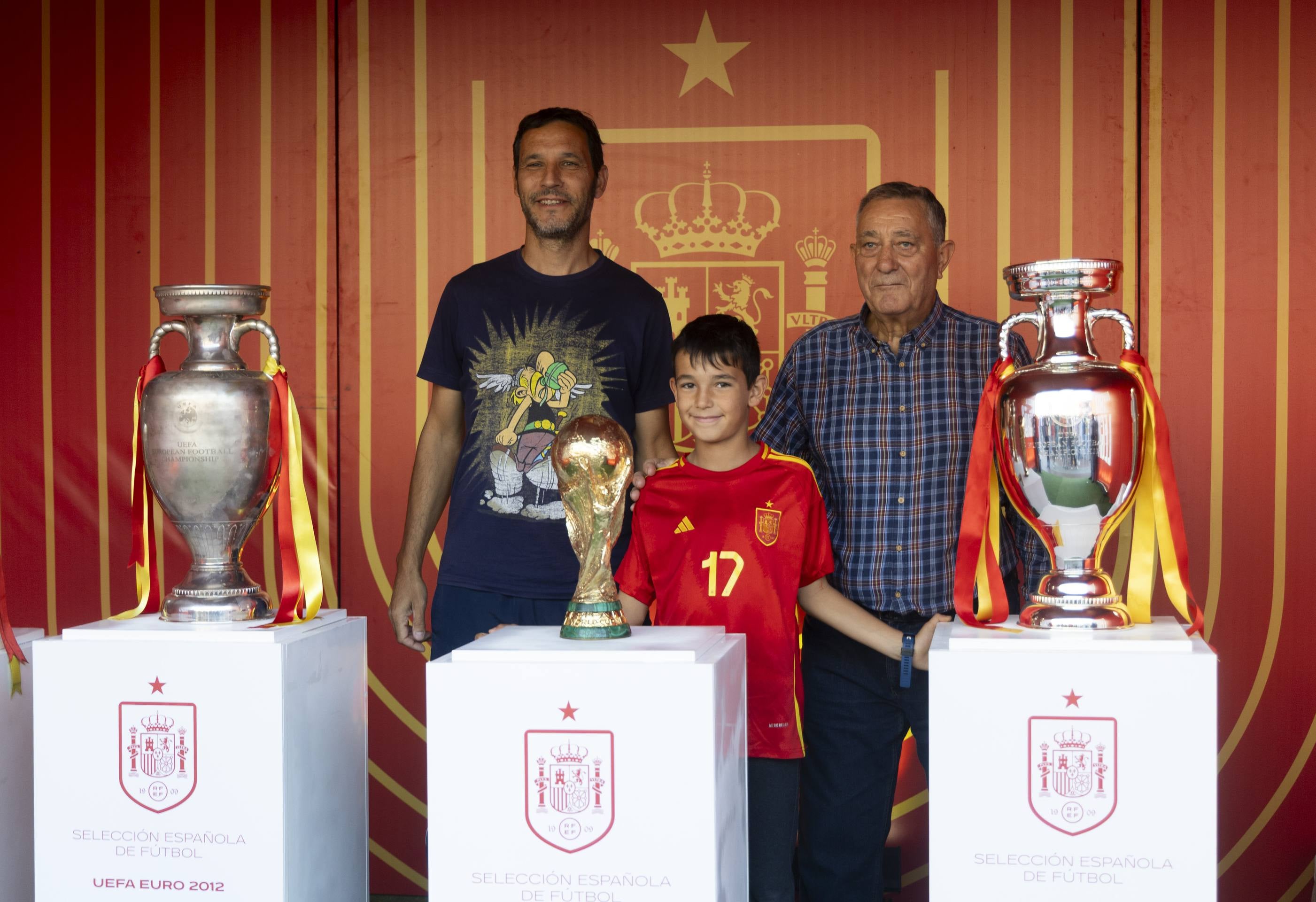 Las imágenes del fanzone del España-Bulgaria