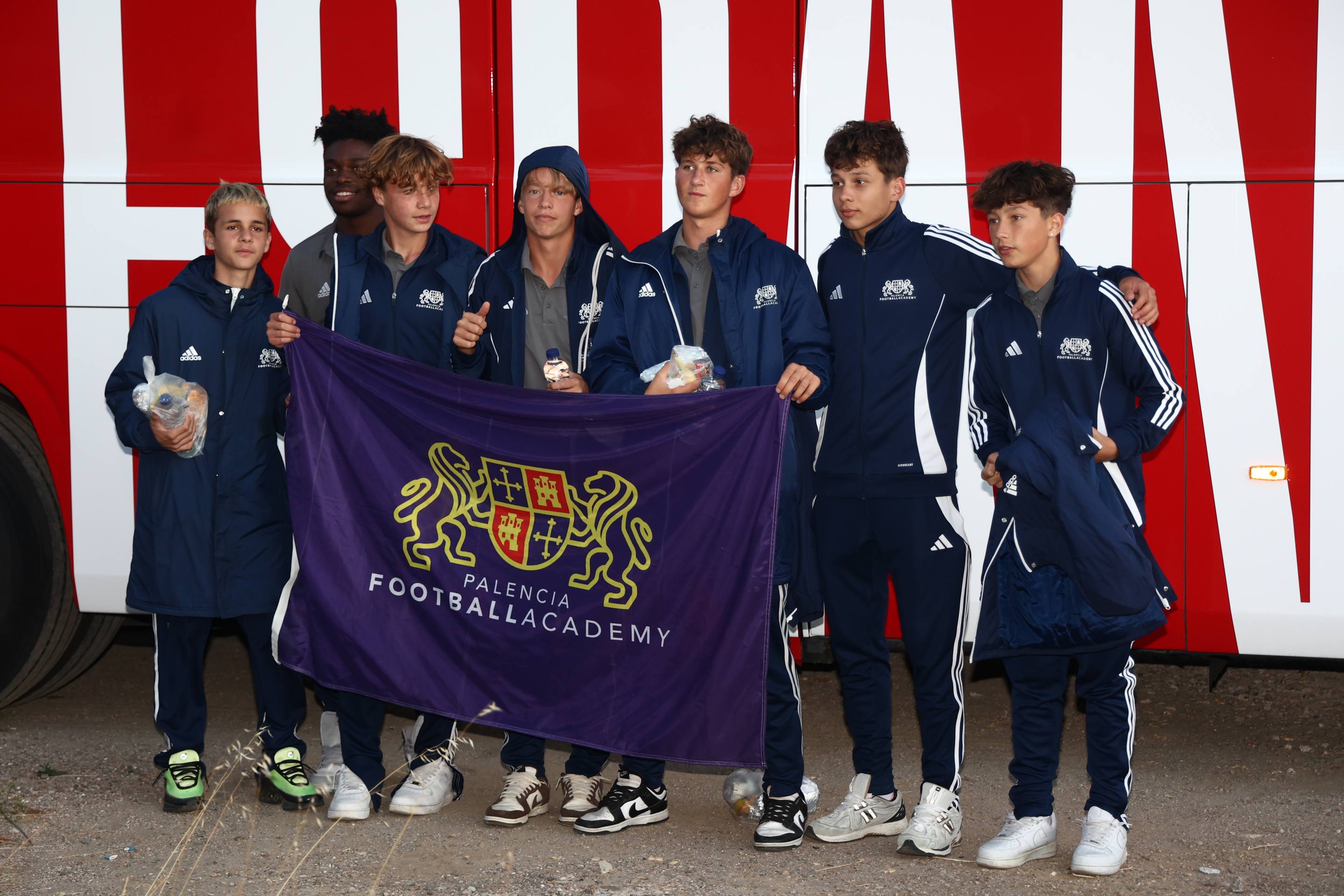 Las imágenes del ambiente en la previa del España-Bulgaria