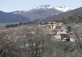 Panorámica de Polentinos, en plena Montaña Palentina.