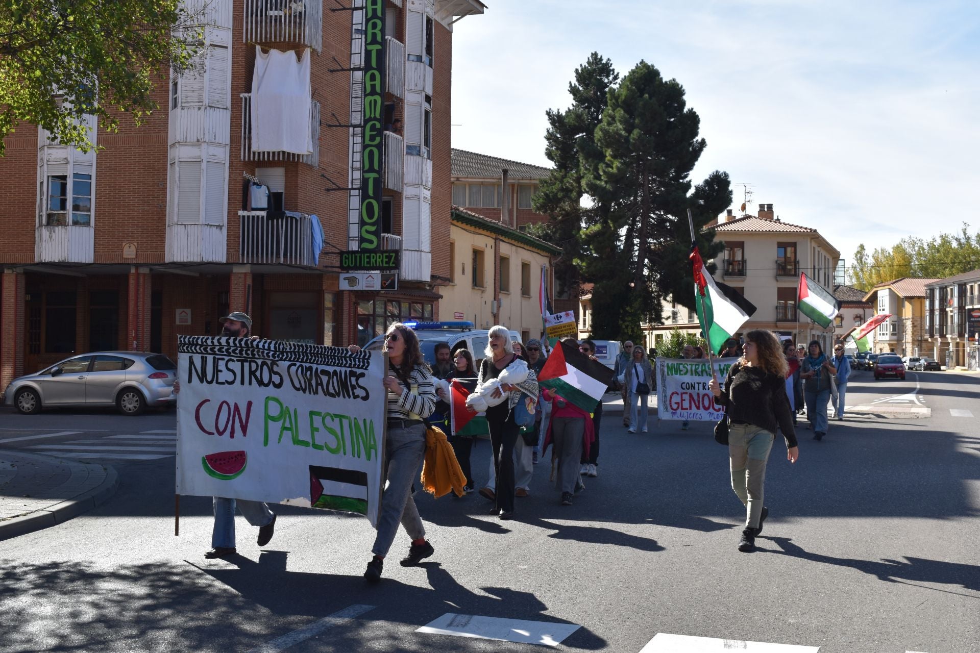 Aguilar se solidariza con Palestina