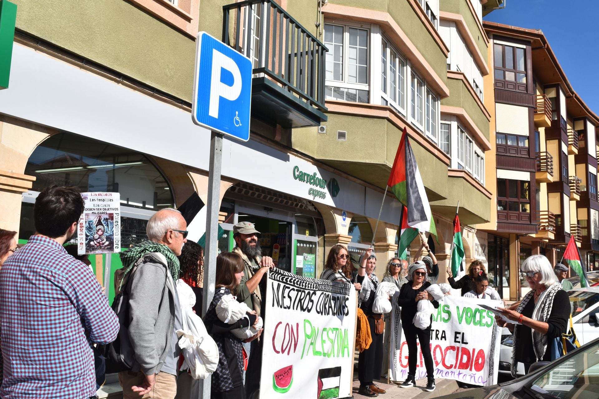 Aguilar se solidariza con Palestina