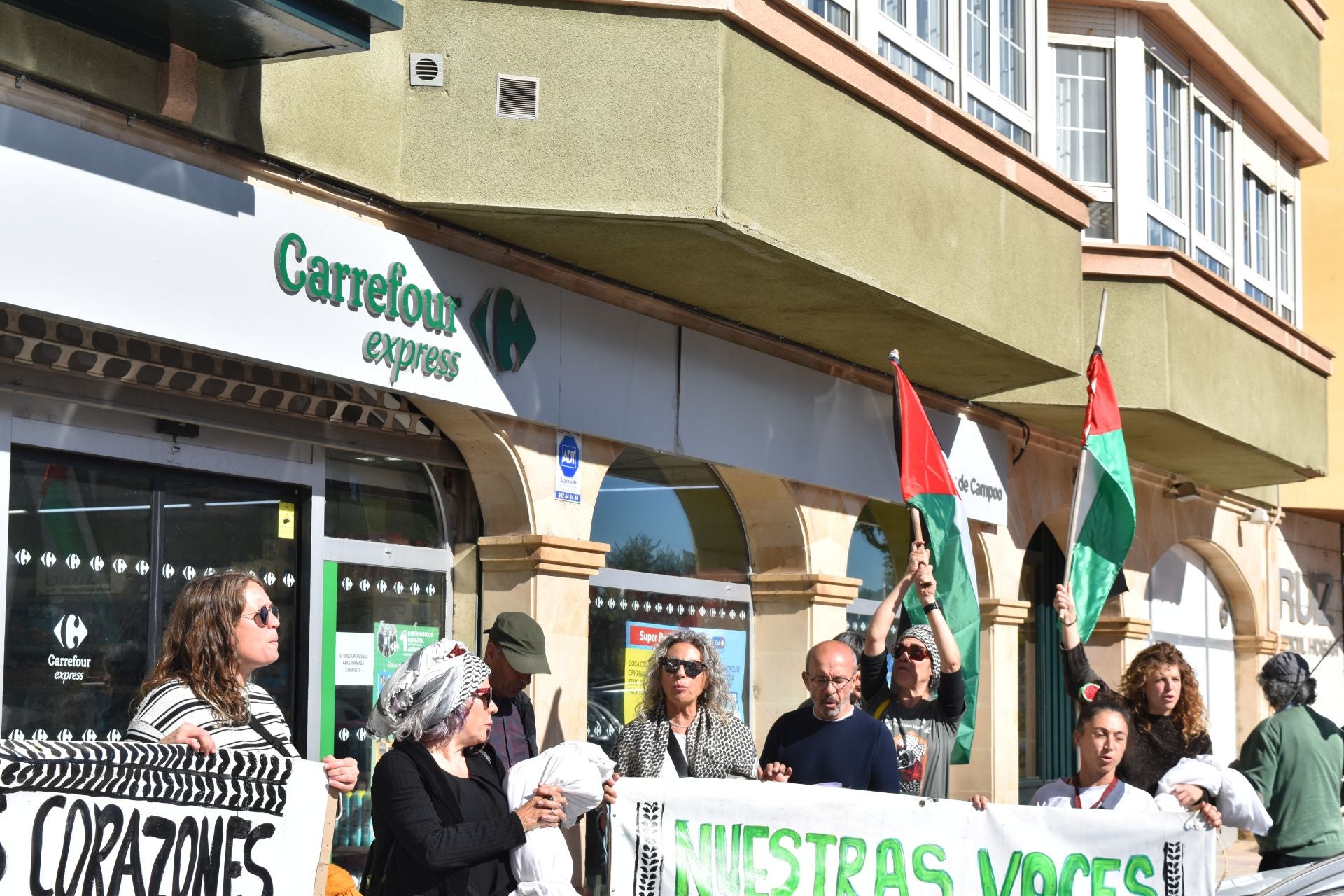 Aguilar se solidariza con Palestina