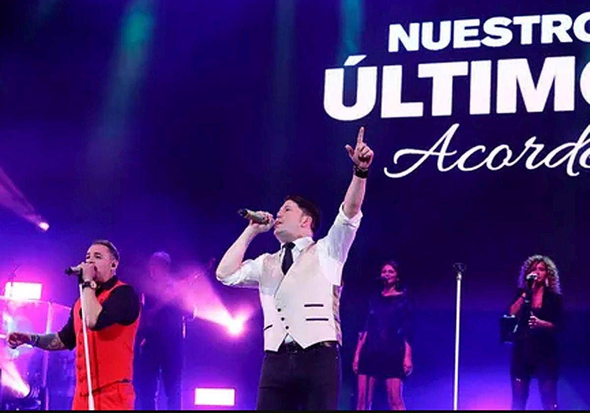 Andy y Lucas, en su concierto de despedida en Madrid.